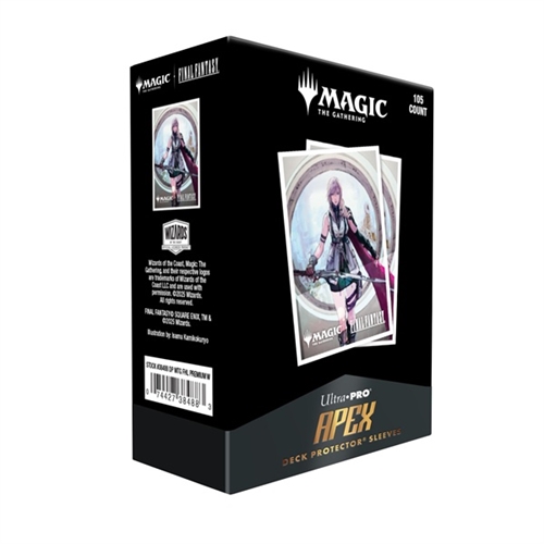 Final Fantasy - Lightning FF13 - Apex Deck Protector Sleeves Premium Y - UP (105 stk) - Magic the Gathering